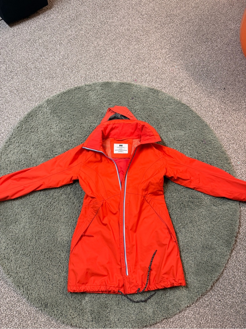 Helly Hansen Women’s Bright Orange Lightweight Trench Coat